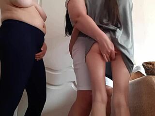 I Teach My Neighbor Proper Fucking with Her Girlfriend
