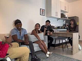 同事们参与禁忌性爱派对和群交