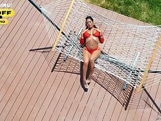 Spread Wide and Dicked Deep by Luna Star in Poolside Action. Brazzers Promo XVPromo Awaits!