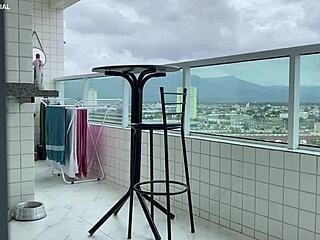 i hired this latina maid and wow, her ass in that short skirt is amazing