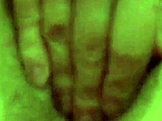 Curvy snow maiden wishes happy new year while masturbating with dildo and panties in hairy pussy!