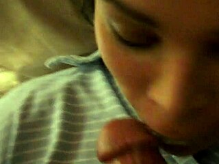 french amateur lila swallows cum after blowjob