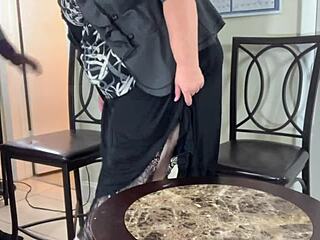 Business meeting turned into black cock blowjob by horny sex with bbw ssbbw big ass blonde milf secretary boss eating pussy in office big cumshot on tits big load