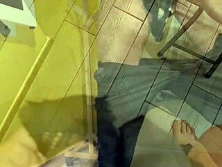 i found stepmom's wet panties at home and exploded on them with intense moans