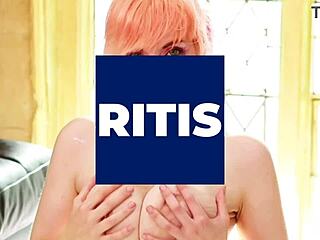 Hot college student cums in sexy uniform