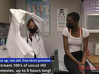 yo, check jewel’s humiliating exam by dr stacy shepard before hooters gig