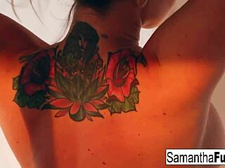 Samantha Saint Satisfies Her Tight Wet Slippery Hole