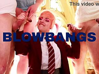 Hot college student cums in sexy uniform