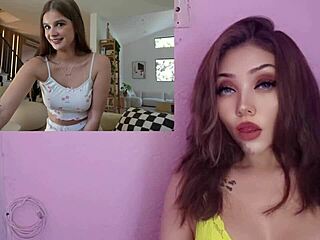 Little stepsister cheats with stepbrother in sex lessons