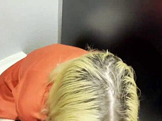 Risky Rough Sex with Stranger in Public Toilet for Cash