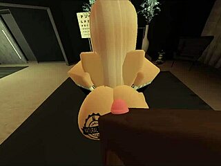 Snowbunny from Roblox cheats on boyfriend with big black cock in rough sex session with fans part 1.