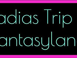 nadia teases with big ass at fantasyland promo