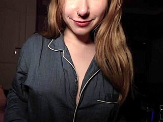 Skinny Amateur Sucks Big Cock With Ice In Mouth POV