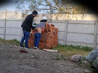 latina has sex at work caught on security cameras