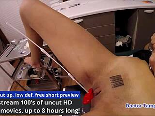 Kristen Martinez在Dr. Tampa新移民政策后台尖叫呻吟