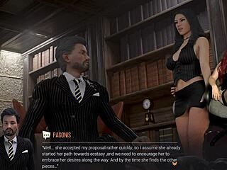 Croft Adventures Ep 17: Brunette in Black Bikini Gets Fucked Publicly!