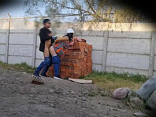 latina has sex at work caught on security cameras