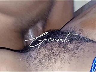 Close Up Hairy Pussy Gets Sweet and Juicy Action