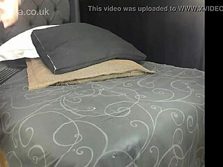 teen brunette subtly inserts toy during hd webcam masturbation