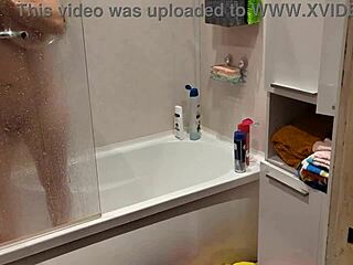 Caught My Stepsister Bathing In The Bathroom