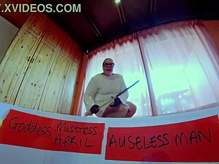 Dominatrix Mistress April Fists Huge Horny Holes in Anal Scene