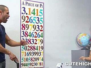 Charity with large boobs gives blowjob and gets drilled