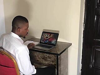 Corrupt teacher seduces sex-starved student with big tits