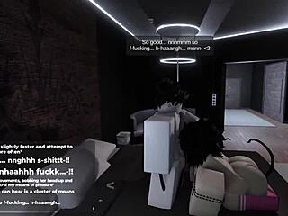 可爱骚货大屁股Roblox游戏性爱取悦