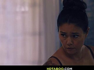 Dana Vespoli gives blowjob and doggystyle to Oliver Flynn's monster cock