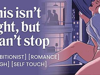 she finger fucks her pussy while neighbors fuck in front of window roleplay amateur voyeur hotel creampie