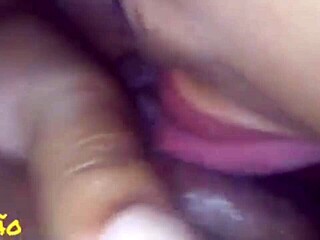 Fat BBW ebony puta in lingerie gets deepthroat blowjob, hairy pussy licking, and anal assfucking until her asshole is filled with cum.