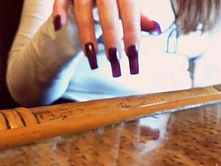 hey, check out this asmr video with long italian nails, sexy hands, and relaxing vibes