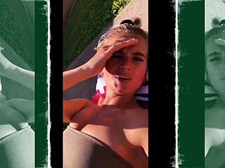 Madisyn Huntt's Bikini Haul Reveals Twerking, Nipslips, and Cameltoe Pussy Tease.