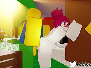 罗布乐斯克色情模仿激烈射精高潮场面！