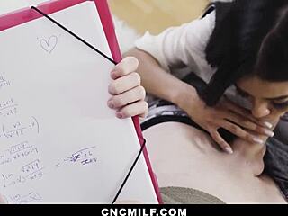 Latina stepmom allows boy to fuck her anytime in suggestive scene