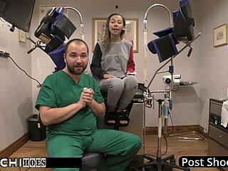 Become doctor Tampa to administer freshman Kalani Luana mandatory Hitachi orgasm in hospital patient exam