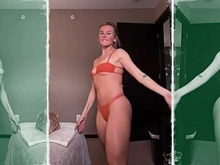 Madisyn Huntt's Bikini Haul Reveals Twerking, Nipslips, and Cameltoe Pussy Tease.