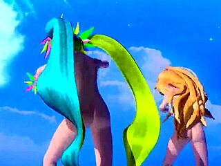 hatsune miku & rin promise project diva nude mod full nude