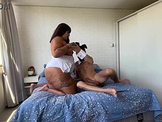Fucking the BBW Gaucha on the Skin