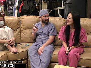 Blaire Celeste As Nurse Gets Blasted With Cumshot!