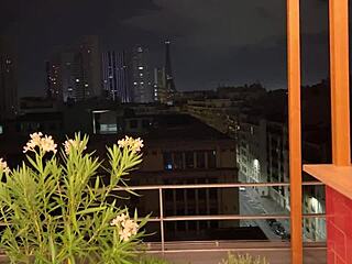 Controlling Her Orgasm In Paris Cafe Leads To Intense Blowjob In Public Toilet