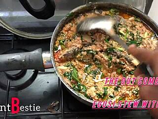 I Catch My Stepsister Bent Over in the Kitchen for Quickie Fucking.