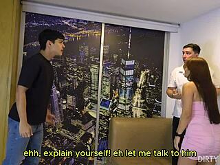 第2部，我给情夫继子操屁股免得他告密