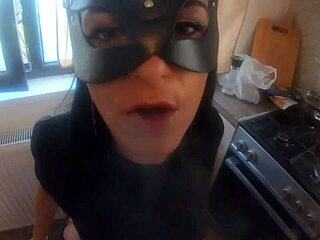 Milf smoking dancing with hard dick