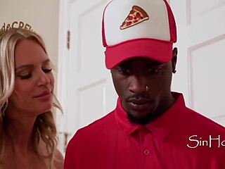 Mistaken For Stripper, 19yo Delivery Guy Fucked By 5 Cougars.