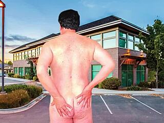 停车场脱衣自慰，跟agarabas和olpr一起玩逼