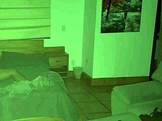 Stepfather Fucks Stepdaughter in Bed at Midnight