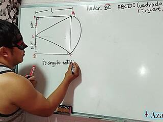 Can the teacher cum inside the student in this sexual math lesson?