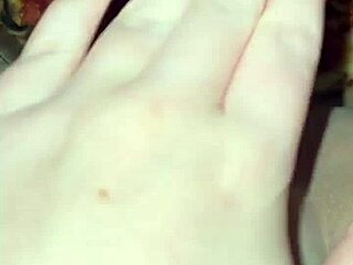 Pretty Arab Girl Masturbates On Pizza In Los Angeles Fetish Scene