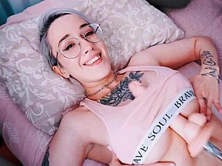 Oh wow, the fuckmachine is tittyfucking me so hard!